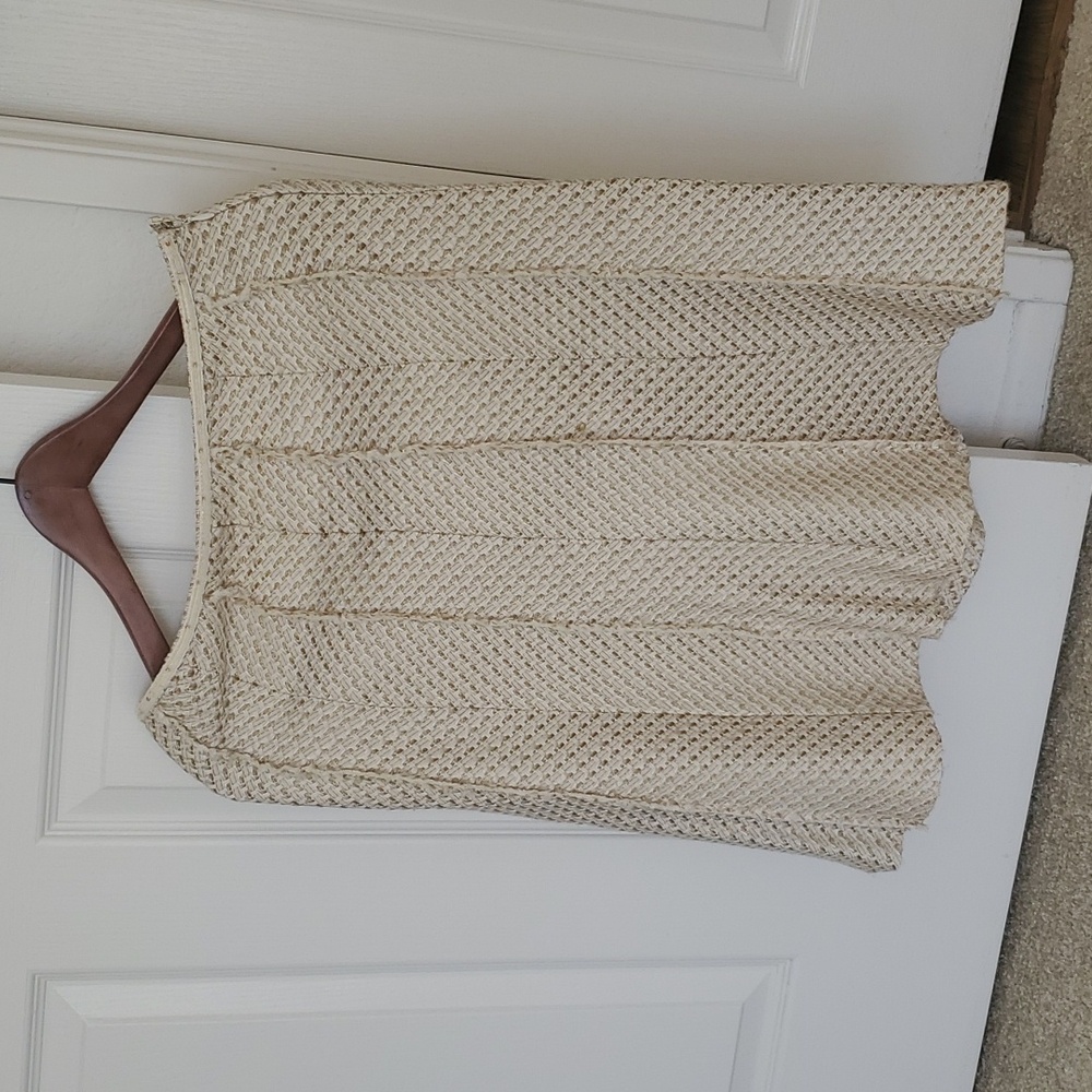 Mango Women's Textured kint blazer and skirt/set - Picture 6 of 7